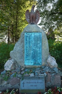 War memorial for the fallen soldiers of World War II