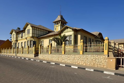 Historic German colonial building Woermann-Haus