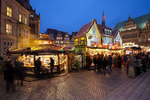 Christmas Market by town hall