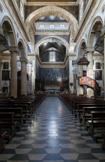 Nave with transept and choir