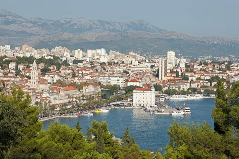 View from Marjan Hill