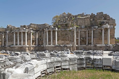 Remains of the well Nymphaeum
