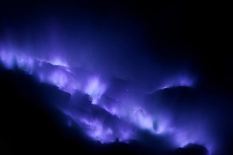Blue fire