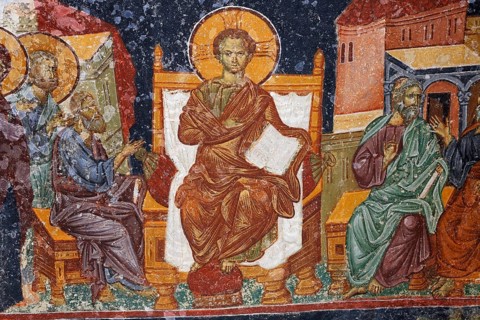 Frescoes in the Narthex