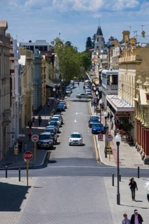 Colonial buildings in downtown Fremantle