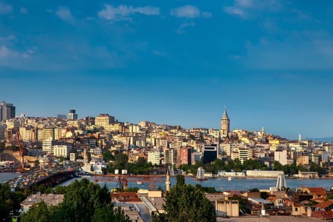 View of the city