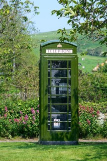 British phone booth