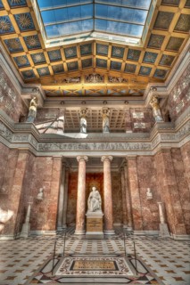 Interior of the Walhalla Temple