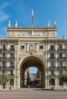 Building of headquarters of Bank of Santander