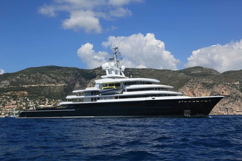 Luna"" luxury motor yacht