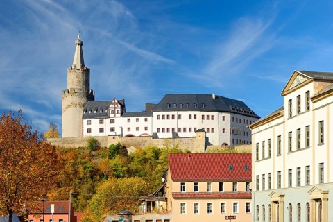 Osterburg Castle above the historic centre