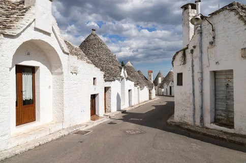Traditional Trulli or round houses