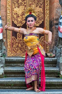 Balinese Kecak dancer