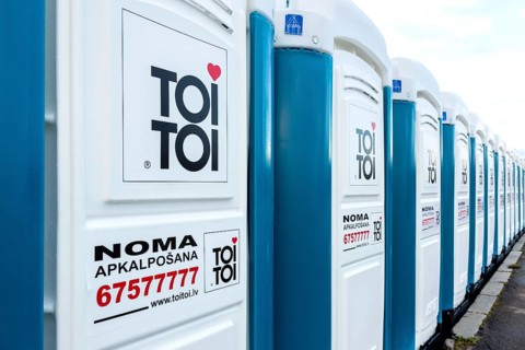 Portable toilets