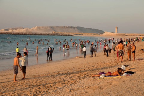 Public beach Jumeirah Beach