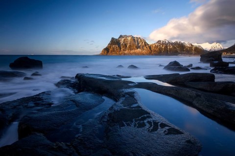 Beach of Utakleiv