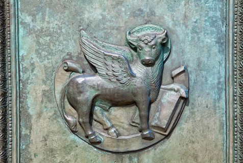 Bull with wings
