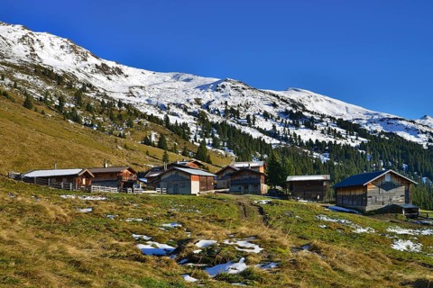 Nonsalm alp below the Nons-Jochl