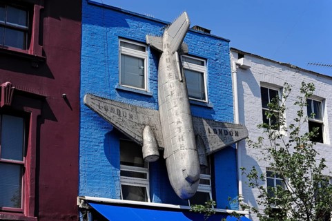 Shop front in Camden High Street