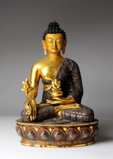 Old Buddha sculpture