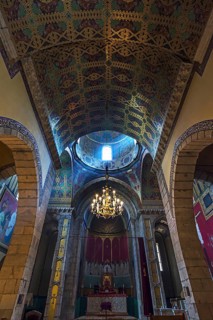 Altar room with light dome