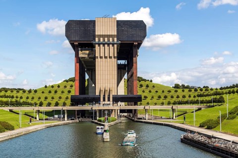 The boat lift of Strepy-Thieu