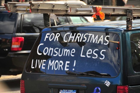 Invitation to reduce consumption