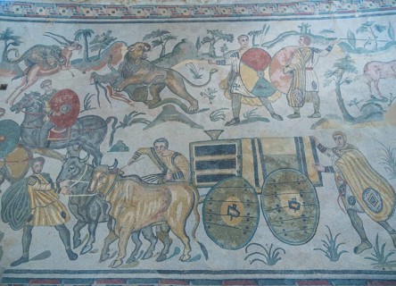Ancient Roman mosaic
