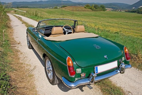 Vintage MGC Roadster