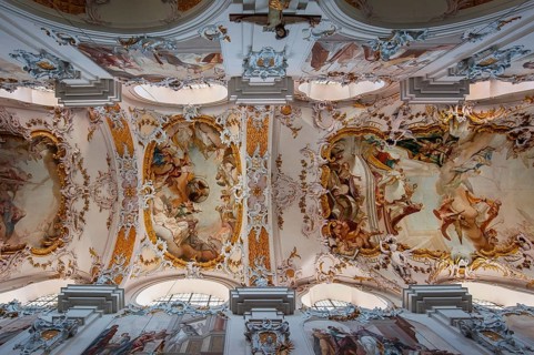 Ceiling frescoes
