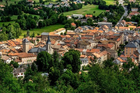 View on the city