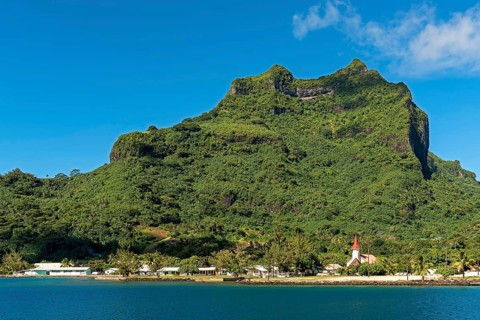 The village of Vaitape