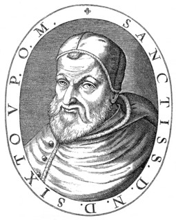 Pope Sixtus V or Felice Peretti di Montalto