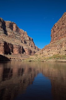 Colorado River flows through Cataract Canyon