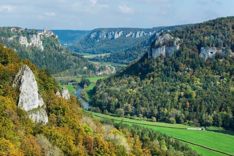 Autumn mood in the Upper Danube Nature Park