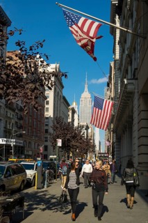 5th Avenue and Empire State Building