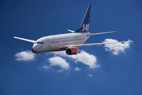 LN-RRR SAS Scandinavian Airlines Boeing 737-683 in flight