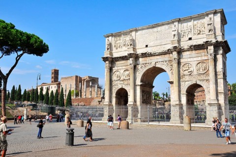 Roman triumphal arch