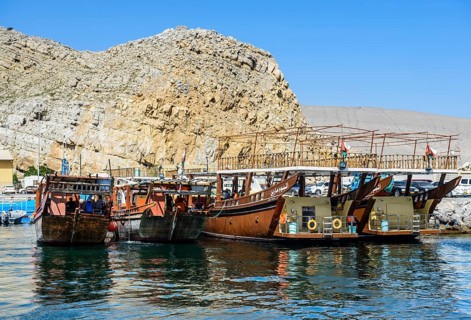 Traditional dhows