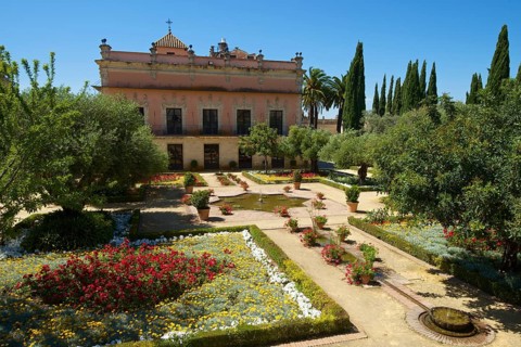 Gardens in the Alcazar de Jerez