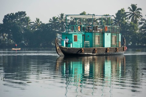 Houseboat Discovery of the Malabar Escapes boutique hotel chain