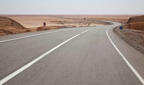 Road in the desert