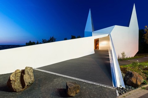 Siegerland Motorway Church at the A45 motorway