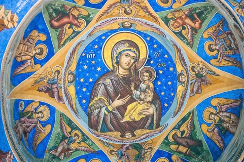 Christian wall painting