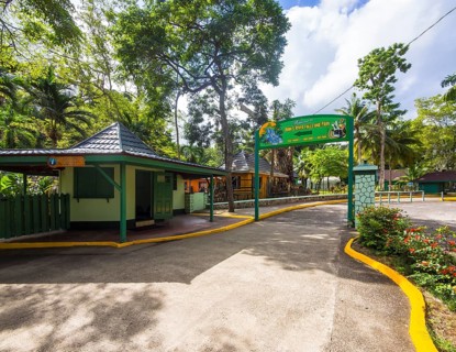 Entrance to the Dunn's River Falls