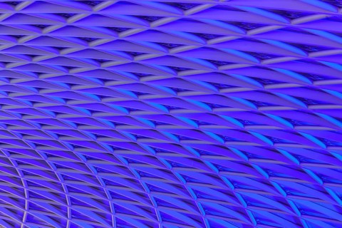 Modern roof construction by John Mc Aslan at King's Cross Station