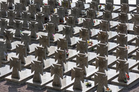 Soldiers' graves