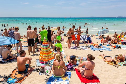 Ballermann beach