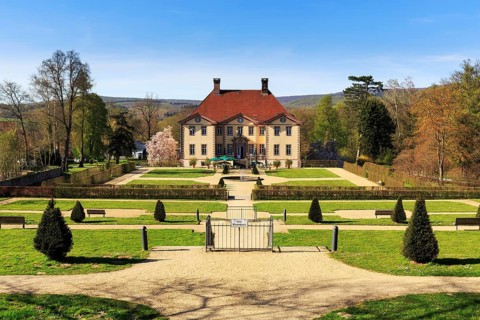 Schieder Castle and castle grounds