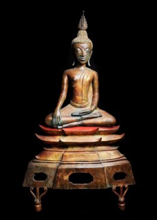 Old Buddha sculpture